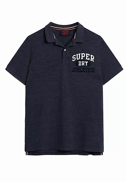 Superdry Poloshirt Superdry Herren Polo APPLIQUE CLASSIC FIT POLO Dark Indi günstig online kaufen