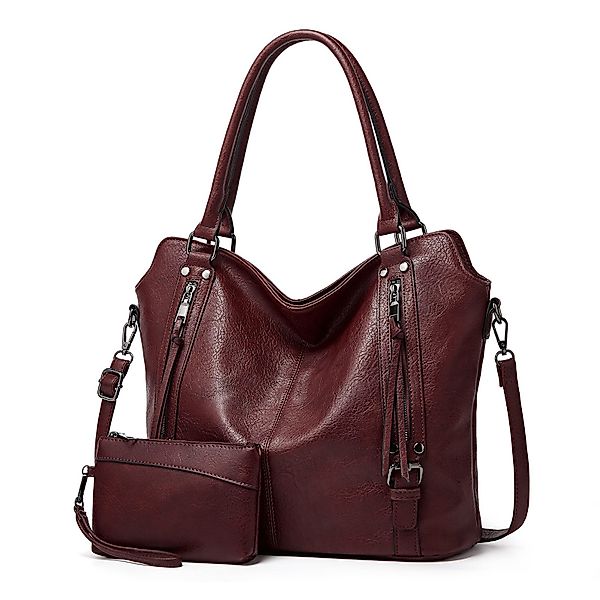 Fassiona Handtasche Damen Schultertasche Groß Shopper günstig online kaufen
