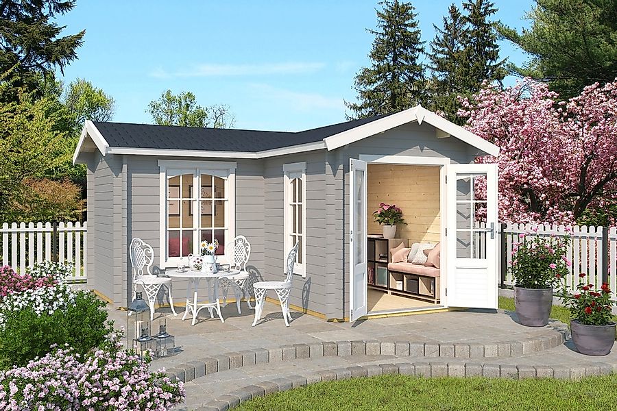 LASITA MAJA Gartenhaus "PORTSMOUTH", (Set, inkl. Fussbodenbretter zum verle günstig online kaufen