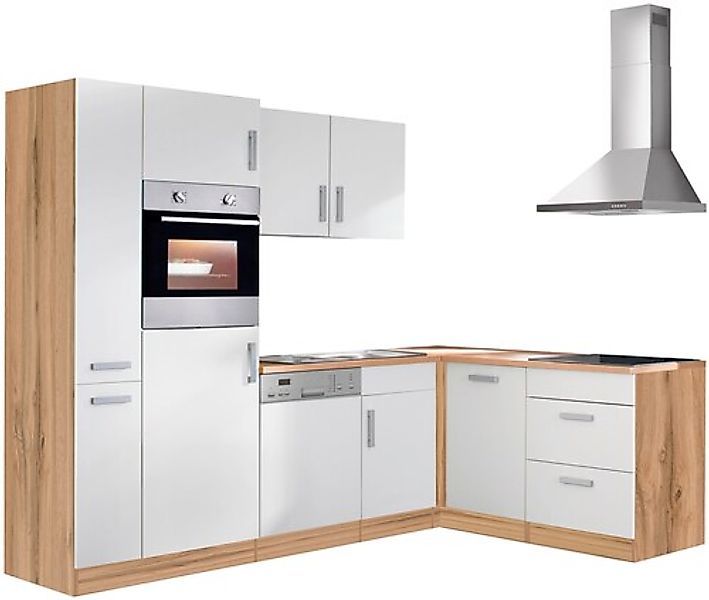 KOCHSTATION Winkelküche "KS-Toronto", Stellbreite 260x170 cm, mit E-Geräten günstig online kaufen