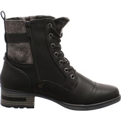 Mustang Shoes Schnürstiefelette mit Innen-Reißverschluss günstig online kaufen