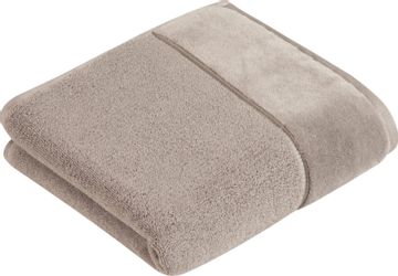Vossen Handtuch "Pure" Baumwolle & VEGAN, mit eleganter Veloursbordüre günstig online kaufen