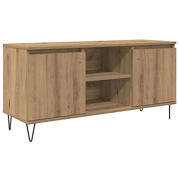 vidaXL TV-Schrank Artisan-Eiche 104 x 35 x 50 cm Holzwerkstoff 881933 günstig online kaufen