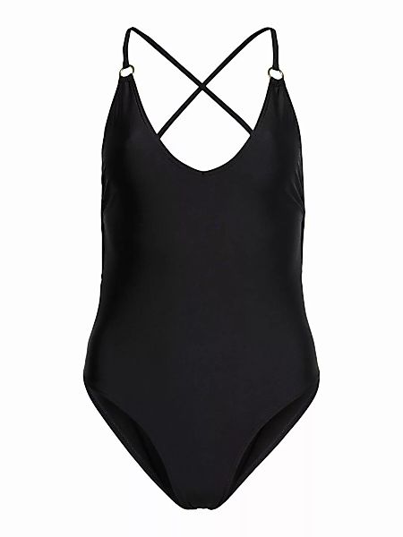 ONLY Back Detail Swimsuit Damen Schwarz günstig online kaufen