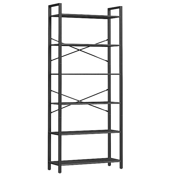 VASAGLE Bücherregal, Standregal, 120/153/186 cm, mit günstig online kaufen