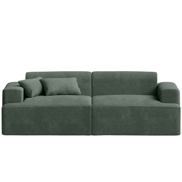skølm Sofa Freki aus Cord, Vollschaumcouch günstig online kaufen
