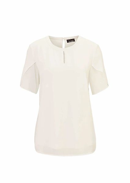 GOLDNER Kurzarmbluse "Bluse mit aufregender Ärmellösung" günstig online kaufen