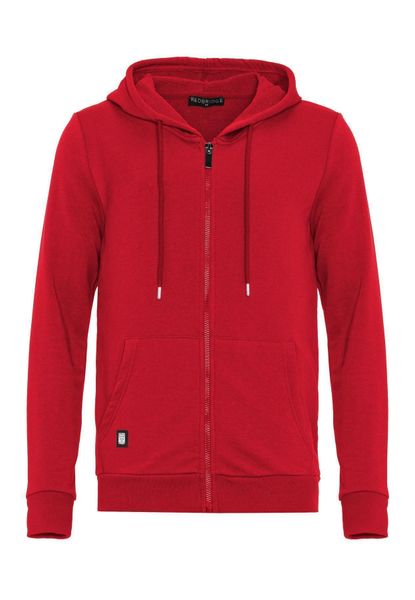 RedBridge Kapuzensweatjacke Premium Sweater mit Logopatch günstig online kaufen