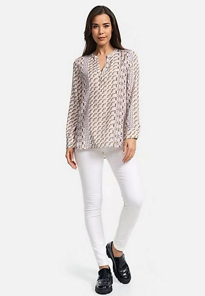 CATNOIR Hemdbluse Bluse gemustert günstig online kaufen