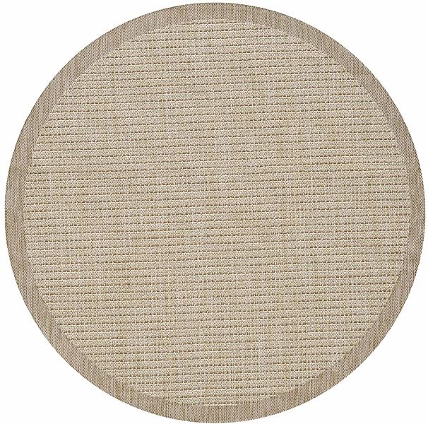 Ayyildiz Teppiche Outdoorteppich »GIZA 1410«, rund, 3 mm Höhe, In- und Outd günstig online kaufen
