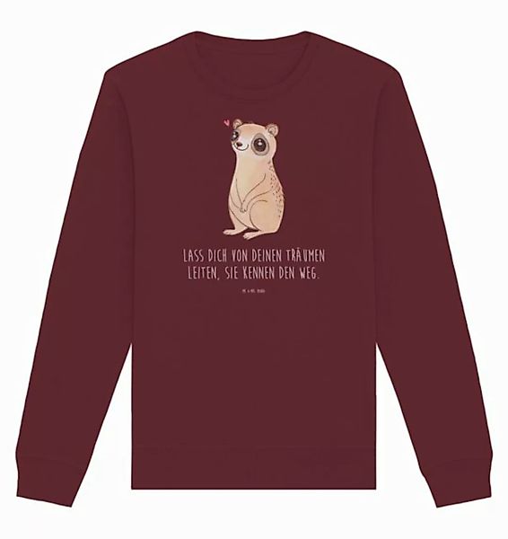 Mr. & Mrs. Panda Longpullover Plumplori Glücklich Größe XS - Burgundy - Ges günstig online kaufen