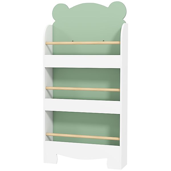 AIYAPLAY Kinderbuchregal mit 3 Etagen, Platzsparendes Regal in Bärenform mi günstig online kaufen