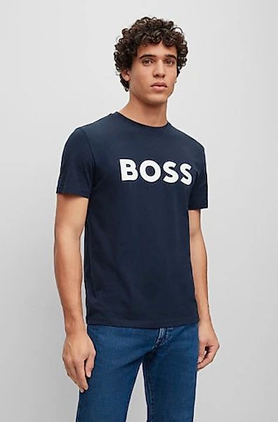 BOSS ORANGE Kurzarmshirt "Thinking" 1 Stk. tlg. mit Logoschriftzug-Frontpri günstig online kaufen