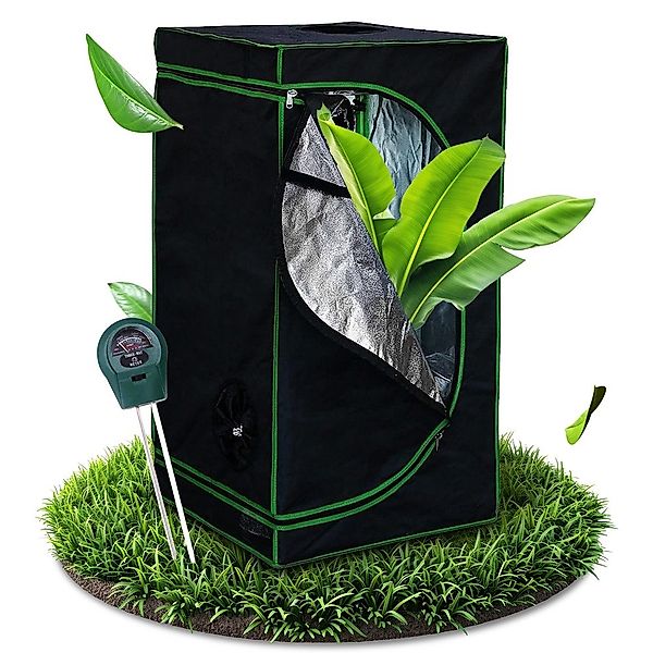 Melko Gewächshaus Gewächshaus Growbox Pflanzenzelt Zuchtzelt günstig online kaufen