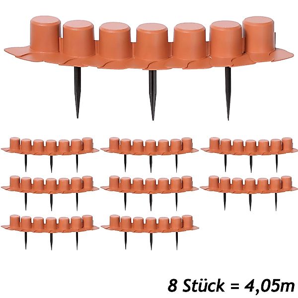 Beeteinfassung Terrakotta 4,05m günstig online kaufen