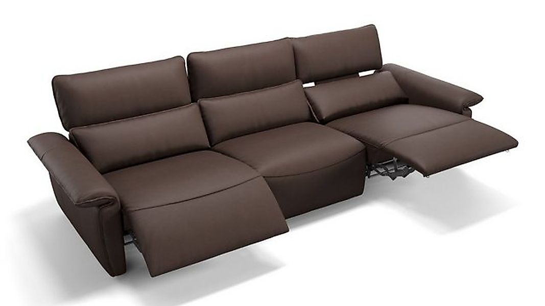 Sofanella 3-Sitzer Leder MERIDA, Relaxcouch, Designersofa, Designer Sofa, 3 günstig online kaufen