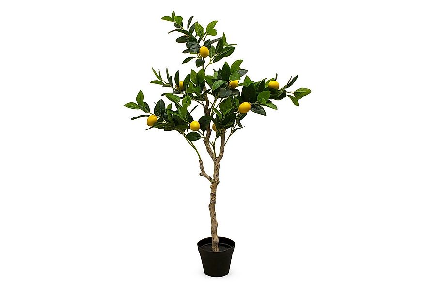 Kunstbaum Zitrus Deko Baum mit 10 Früchten Zitrusbaum, Spetebo, Höhe 118 cm günstig online kaufen