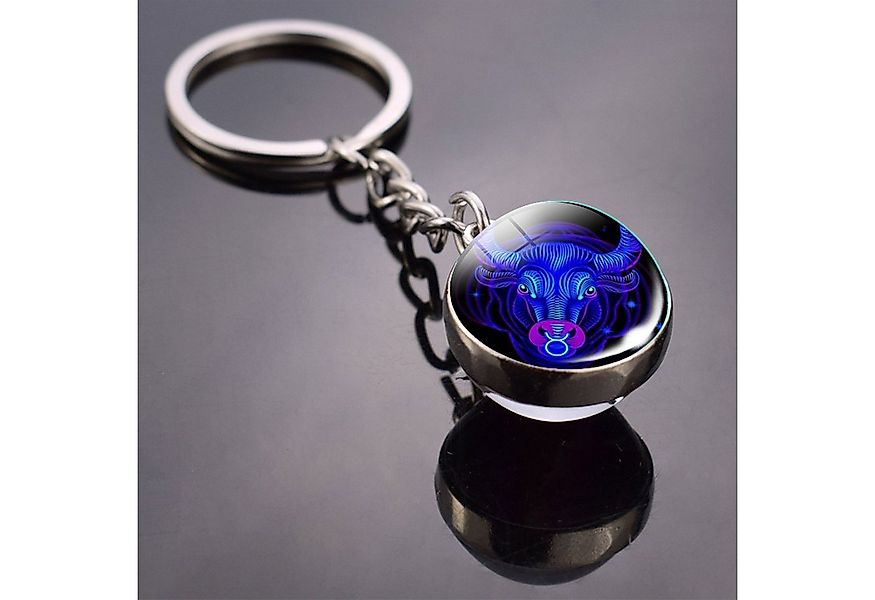 Stelby Schlüsselanhänger Stier Sternzeichen Schlüsselanhänger 3D mit Gesche günstig online kaufen