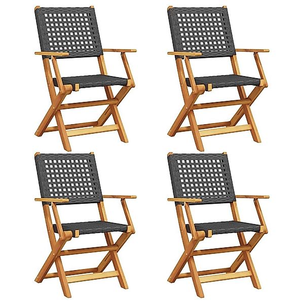 vidaXL Gartenstuhl Gartenstühle 4 Stk. Klappbar günstig online kaufen