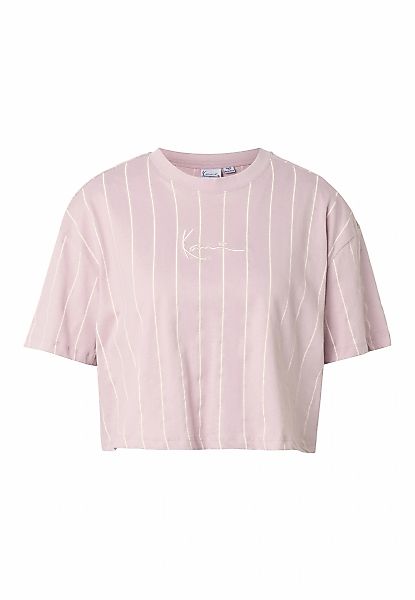 Karl Kani T-Shirt "Karl Kani Small Signature Pinstripe Crop Tee" 1 tlg. günstig online kaufen