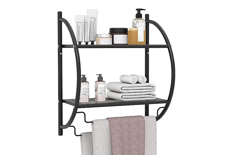 KOMFOTTEU Handtuchhalter Handtuchablage, Badezimmerständer, Badetuchstange, günstig online kaufen