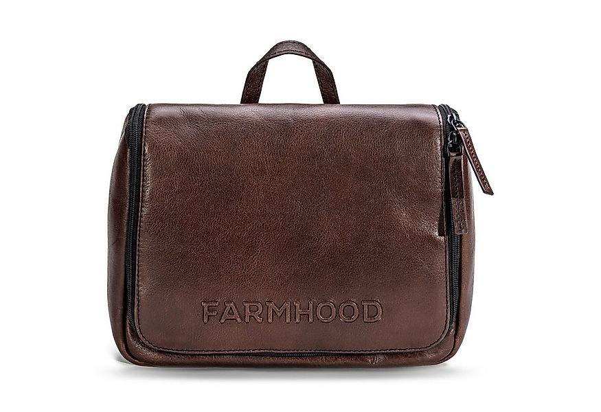 Farmhood Kulturbeutel Memphis, Leder günstig online kaufen