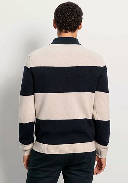 OLYMP Polokragenpullover "OLYMP Strick Casual" günstig online kaufen