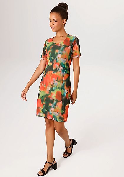 Aniston CASUAL Sommerkleid mit raffinierten Cut-Out im Rücken - NEUE KOLLEK günstig online kaufen