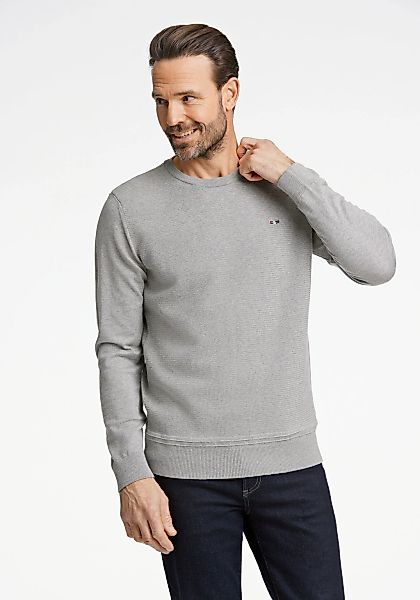 BISON Strickpullover "Strickpullover Comfort Fit" günstig online kaufen