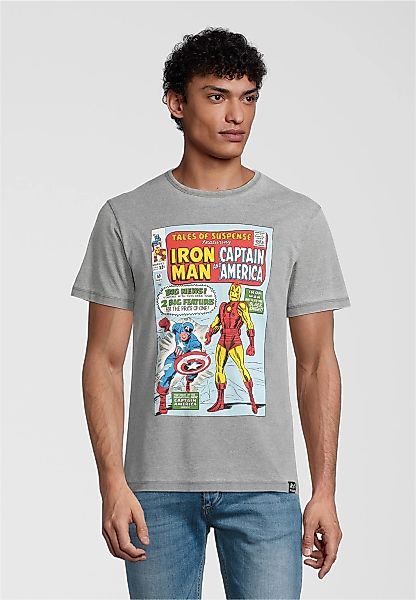 Recovered T-Shirt "Marvel Tales Of Suspense Light Grey" 1 Stk. tlg. im zeit günstig online kaufen
