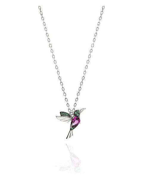Einzelstück Kette mit Anhänger Einzelstück Kolibri Halskette, 925 Sterling günstig online kaufen
