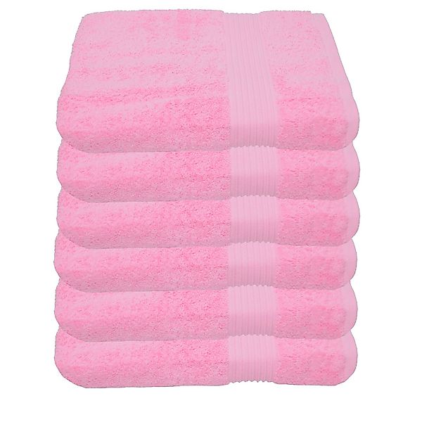 Julie Julsen Handtücher 6-Handtücher-Babyrosa-Handtuch 50 x günstig online kaufen