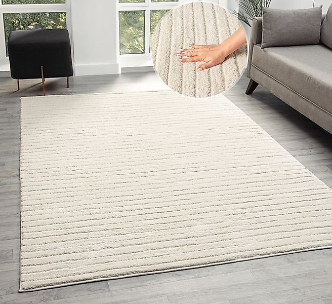 LeGer Home by Lena Gercke Teppich »Selma«, rechteckig, 19 mm Höhe, Hoch-Tie günstig online kaufen