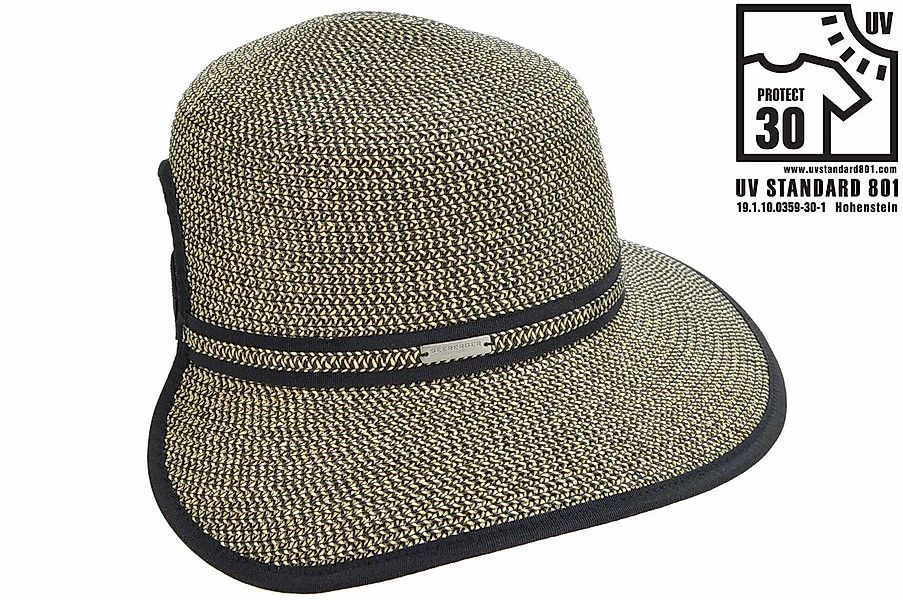 Seeberger Strohhut Schute mit Klettverschluss hinten günstig online kaufen