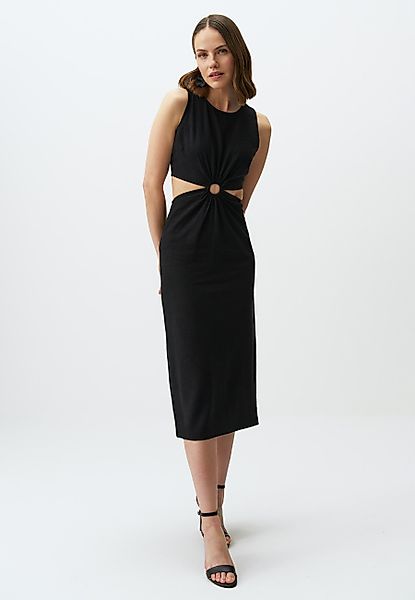 Jimmy Key Midikleid Ärmellos Leinen Midikleid günstig online kaufen