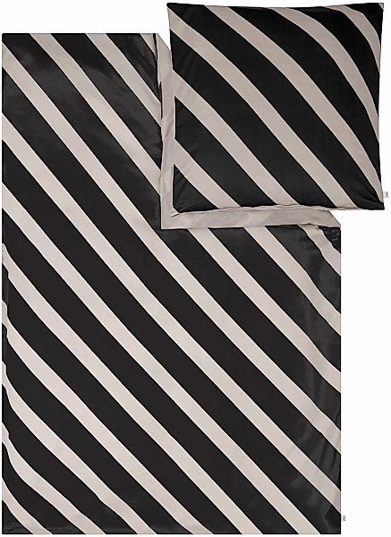 s.Oliver Bettwäsche "Satinbettwäsche s.Oliver" 2 Stk. minimalistisches Stre günstig online kaufen