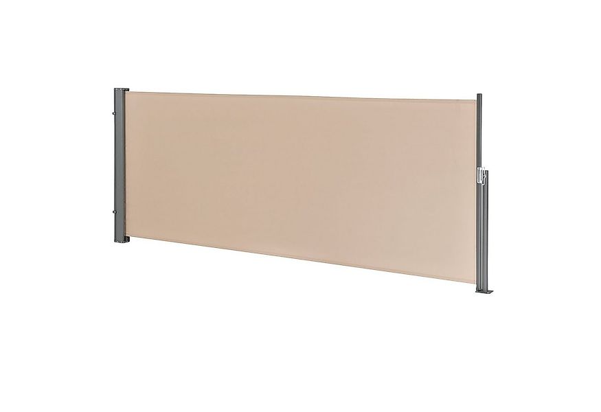 pro.tec Seitenarmmarkise »Montijo« Sichtschutz 100 x 300 cm Windschutz Sand günstig online kaufen