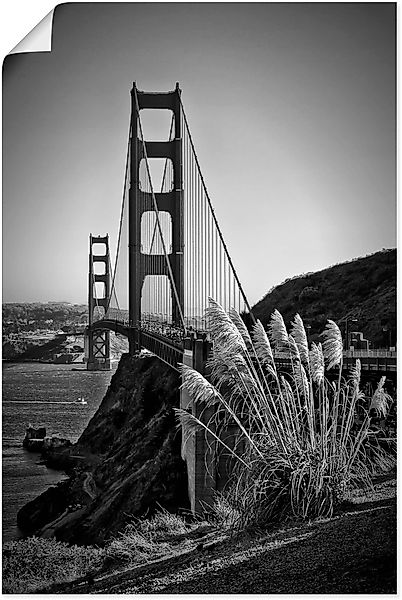Artland Wandbild »San Francisco Golden Gate Bridge« Amerika 1 Stk. tlg. als günstig online kaufen