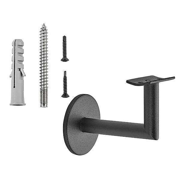 SOTECH Handlaufhalter CLASSIC Schwarz Höhe 67,8 mm Ausladung 67,5 mm für Ha günstig online kaufen