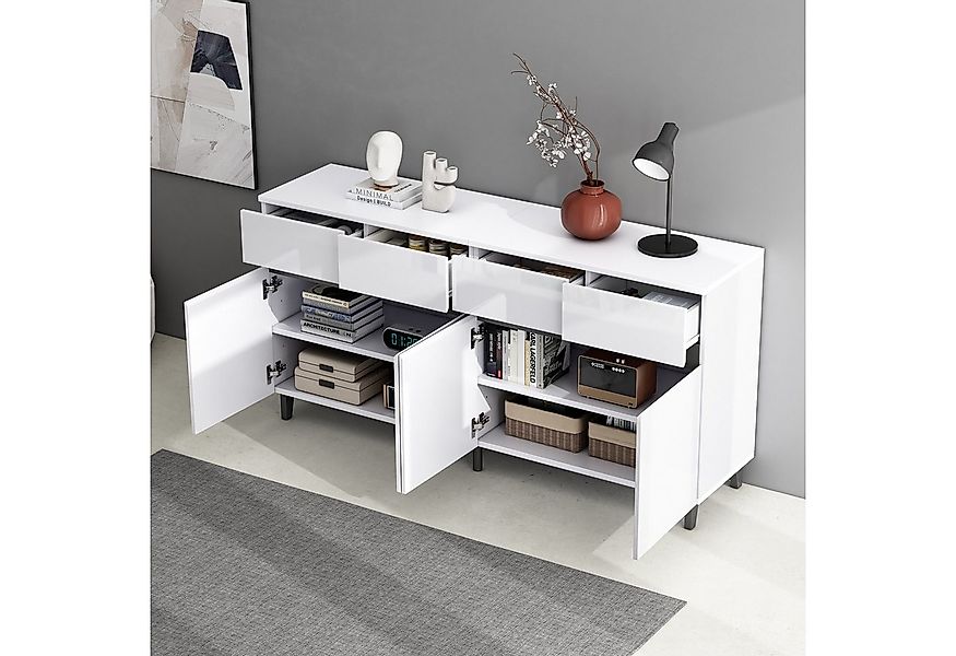BlingBin Sideboard Kommoden Wohnzimmerschrank Anrichte Esszimmerschrank (1 günstig online kaufen