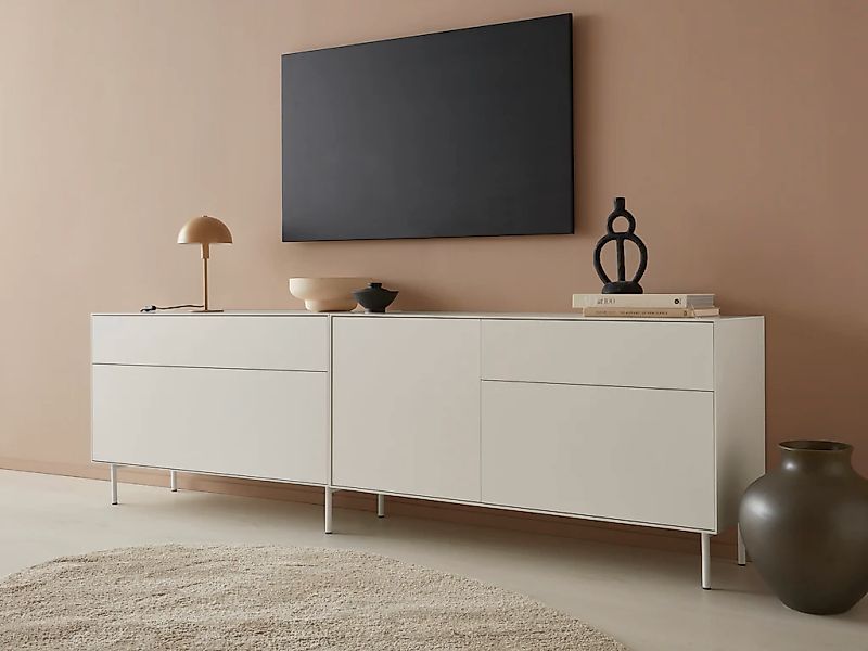 LeGer Home by Lena Gercke Lowboard "Essentials", (2 St.), Breite: 239cm, MD günstig online kaufen