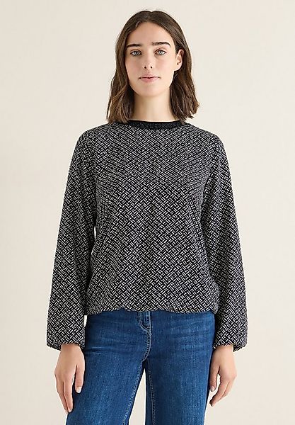 CECIL Langarmbluse mit Glitzer-Detail günstig online kaufen