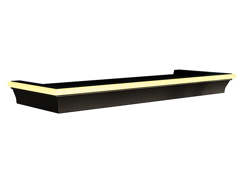 MIRJAN24 Wandregal Wrotyn, mit LED-Beleuchtung, 46x16x5 günstig online kaufen