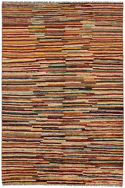 morgenland Wollteppich »Streifen Multicolore 175 x 118 cm«, rechteckig günstig online kaufen