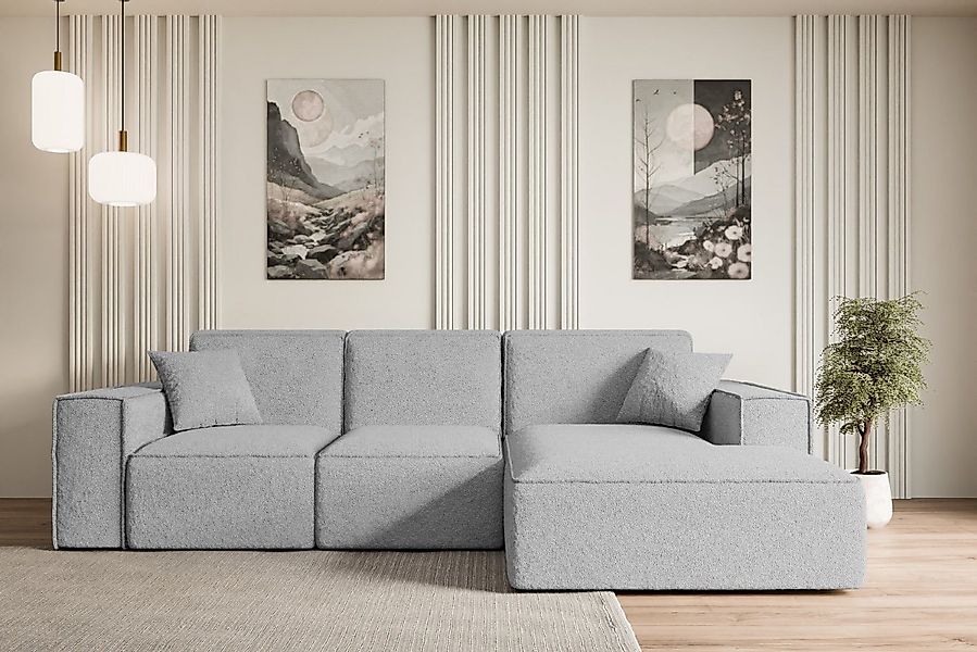 ALTDECOR Ecksofa SERRA-L-S, Couch mit Schlaffunktion, Wohnzimmer - Wohnland günstig online kaufen