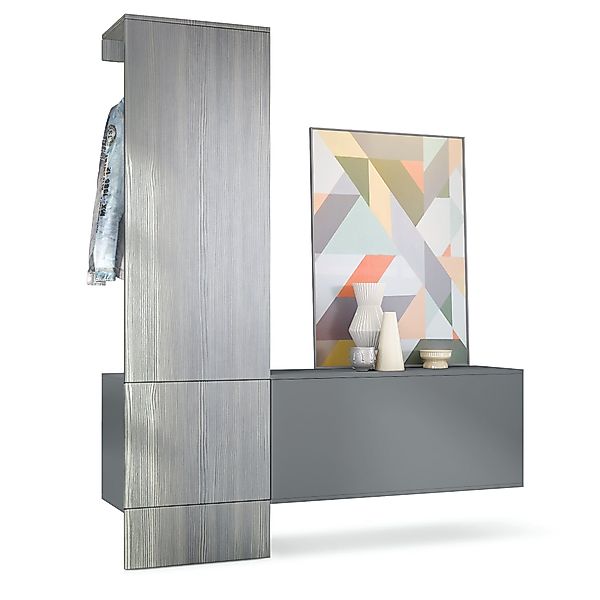Vladon Garderoben-Set Carlton Set 4, (Wandgarderobe günstig online kaufen