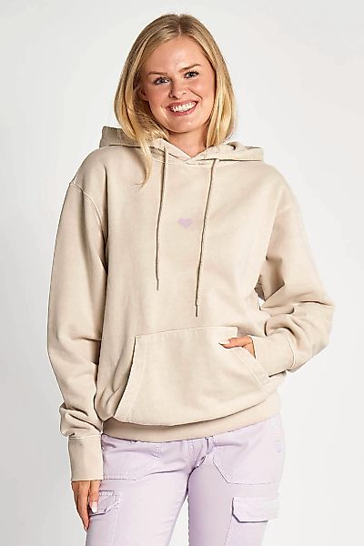 Zhrill Kapuzensweatshirt "ZHILLI" mit Herz-Print und Kängurutasche günstig online kaufen