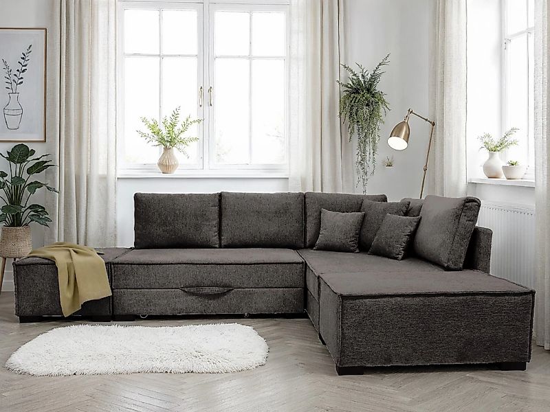 Home affaire Ecksofa "Night & Day L-Form, Breite 316 cm mit Dauer-Schlaffun günstig online kaufen