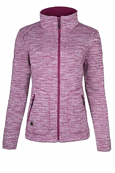 DEPROC Active Strickfleecejacke "WILLMORE MELANGE WOMEN", in edler Optik günstig online kaufen
