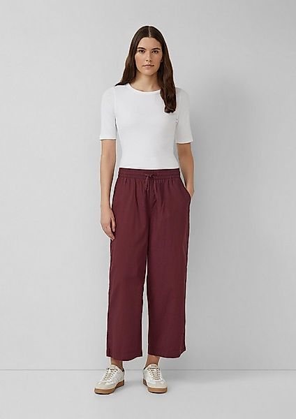 s.Oliver Culotte Hose High Rise Culotte mit Elastikbund und Eingrifftaschen günstig online kaufen